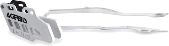 Acerbis Honda Crf250r 10-13 Weiß Motorrad-Schwingarme Guide Kit Schieberegler