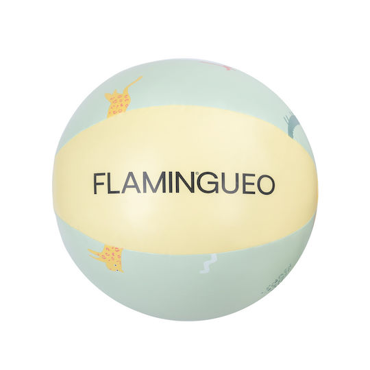 Minge Gonflabilă Verde De Plajă 40cm Diametru Baloo Flamingueo