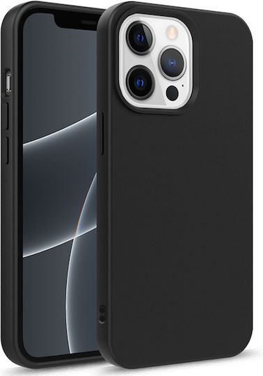 Matt Задна корица Силикон Черен (Redmi 14C / Poco C75)
