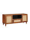 Bufet din Lemn Masiv cu Sertare Maro 105x33.5x46cm