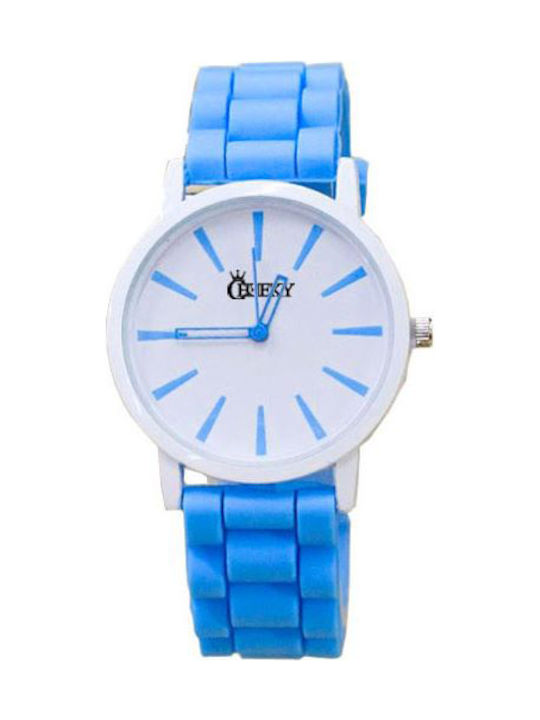 Cheeky Γυναικείο Ρολόι 42mm Μπαταρίας με Γαλάζι...