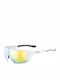 Uvex Men's Sunglasses with White Plastic Frame and Multicolour Mirror Lens S5330548882
