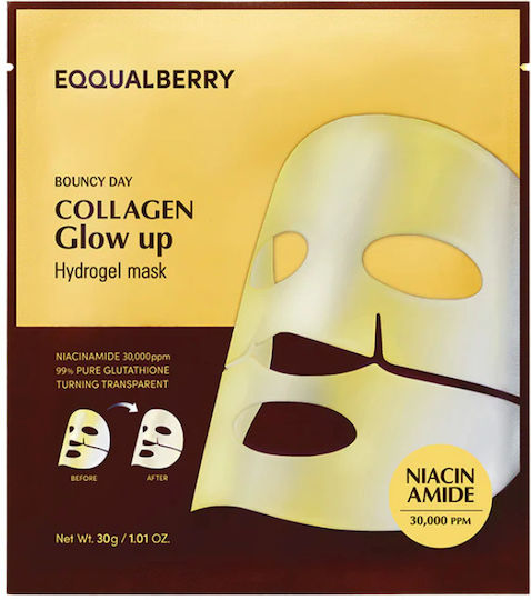 Eqqualberry Mască Jeleu Collagen Glow Up 30gr