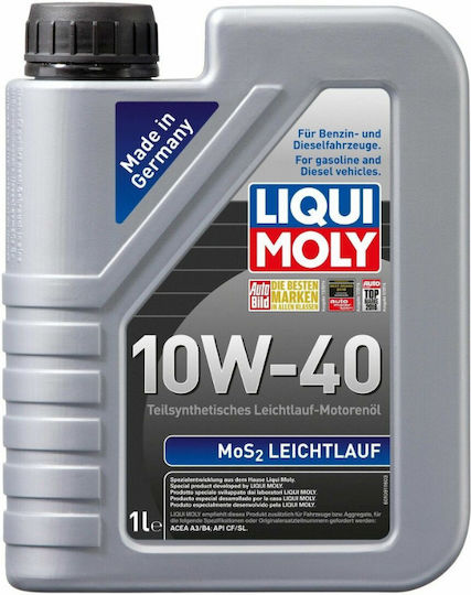 Liqui Moly MOS₂ Leichtlauf Semi-Synthetic Car Oil 10W-40 1lt
