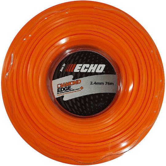 Echo SHI-20253687EI Μεσινέζα Τετράγωνη Μήκους 76m και Πάχους 2.4mm