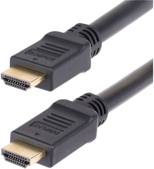 StarTech HDMI 2.0 Premium High Speed 4K 60Hz HDR Cable HDMI male - HDMI male 10m Μαύρο