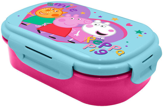 Kids Licensing Πλαστικό Παιδικό Δοχείο Φαγητού Peppa Pig