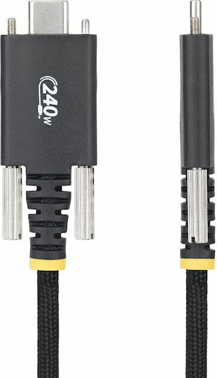 StarTech Regular USB to Type-C Cable 5A Μαύρο 2m S77213976
