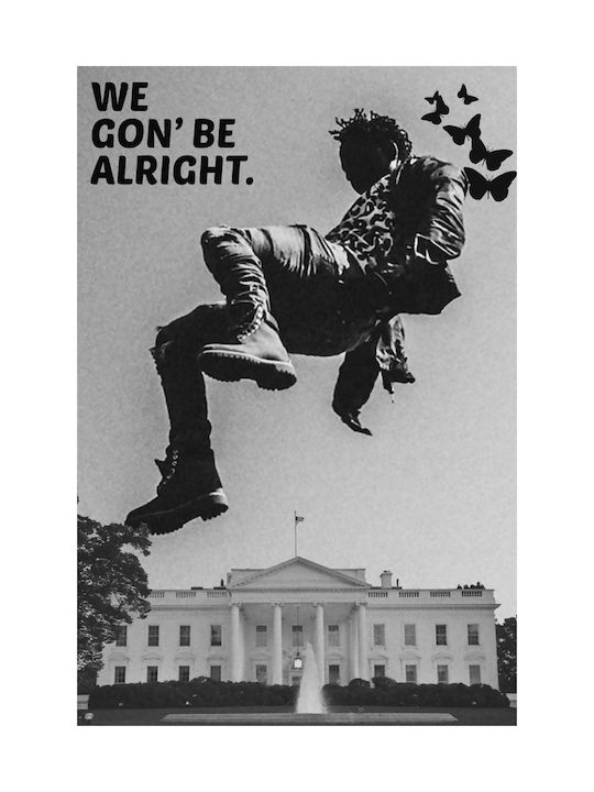 Музикален Плакат Kendrick Lamar We Gon Be Alright Ms102 40см X 50см