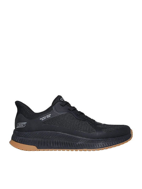 Skechers Bobs Squad 4 Ανδρικά Sneakers Μαύρα