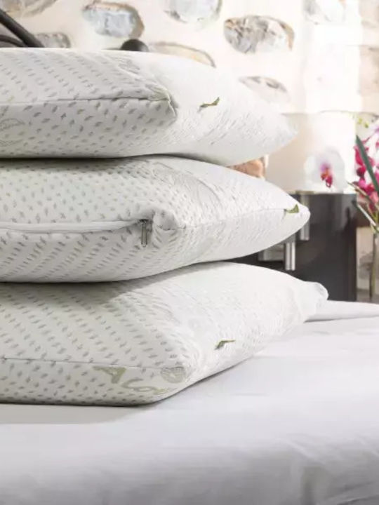 Alpha Foam Cloud Comfort Aloe Vera Μαξιλάρι Ύπνου Memory Foam Ανατομικό 42x65x18cm