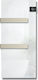 Radialight Silk Electric Towel Rail With Glass Front 1000W 90x40cm White