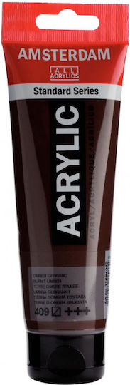 Acrylic Amsterdam 120ml Terre Ombre Brulle Νo.409 Talens 8712079158323