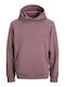 Kids Sweatshirt with Hood and Pockets Purple