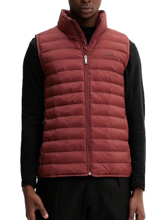 Calvin Klein Sleeveless Jacket Puffer Waterproo...