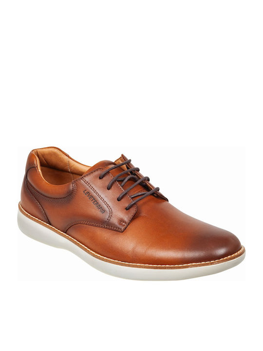 Leveterapia Δερμάτινα Ανδρικά Casual Παπούτσια Ταμπά 765-25002