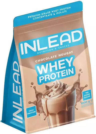 Inlead Nutrition Whey Protein Protein Whey with Flavor Chocolate Nougat 1kg
