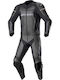 Кожен Костюм За Мотоциклет Alpinestars Gp Force V2 2 Части Черен