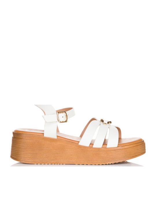 Bellamica Women's Synthetic Leather Ankle Strap...