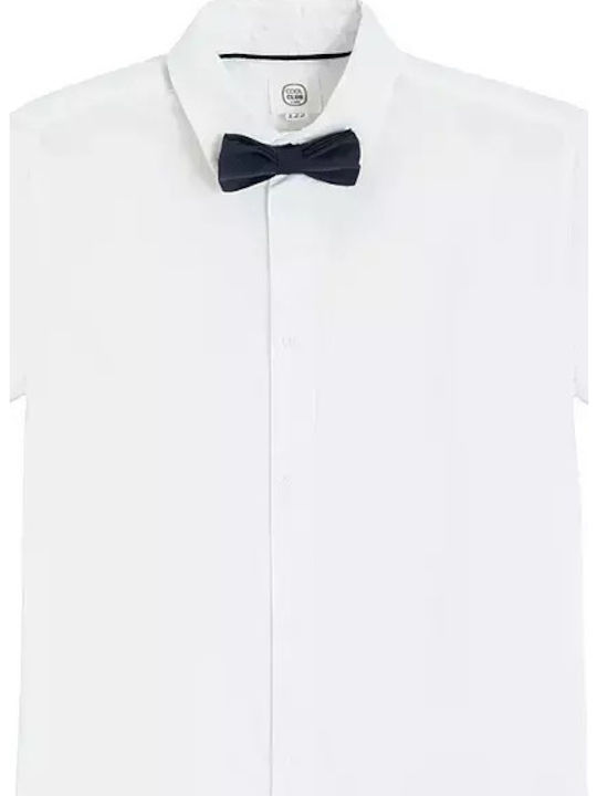 Kids Shirt Short Sleeve White