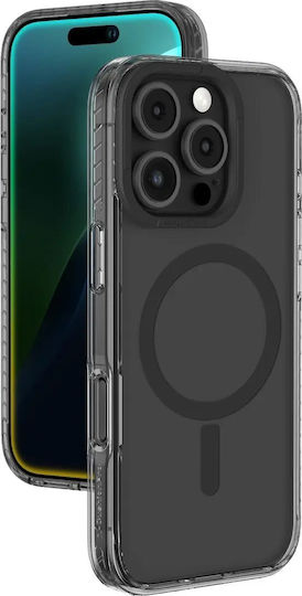 AmazingThing 360 Full Cover Silicon Negru (iPhone 16 Pro Max)
