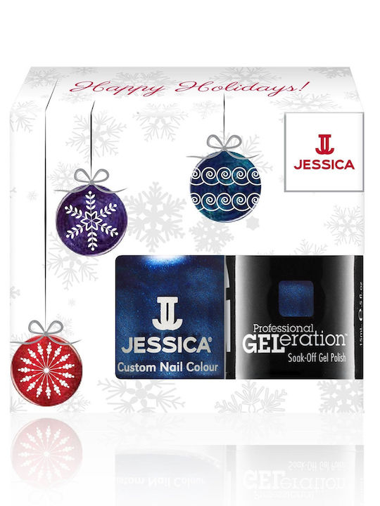 Set De Iarnă Jessica Culori Personalizate Lac De Unghii Light Up Sky 14.8 Ml + Geleration Profesional Lac De Unghii Semipermanent Light Up Sky 15 Ml Set De Iarnă Jessica Culori Personalizate Lac De Unghii Light Up Sky 14.8 Ml + Geleration Profesional Lac De Unghii Semipermanent Light Up Sky 15 Ml