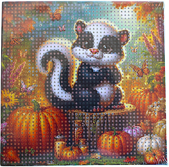 Diamond Painting Badger Canvas 20x20cm Drills 17pxd66