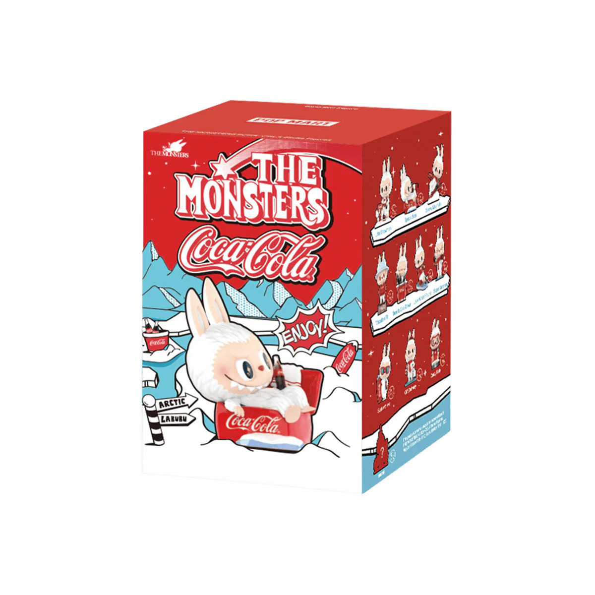 Pop Mart Labubu Monștri Coca-cola Seria Figurină Cutie Blindată