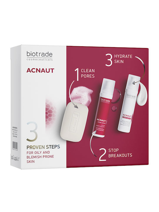 Biotrade ACNAUT 3 Steps Box Σετ Περιποίησης για Κατά της Ακμής Biotrade ACNAUT 3 Steps Box Σετ Περιποίησης για Κατά της Ακμής