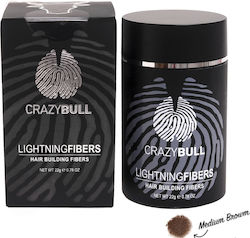 Crazy Bull Hair Building Lightning Fibers Ανοιχτό Καφέ 22g