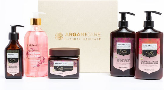 Arganicare Hair and Body Shine Routine Set Îngrijire pentru Curățare corp