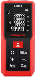 Ermenrich Reel Gm60 Laser Measurer 4-line Display 100 Meters Red