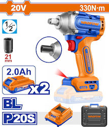 Wadfow WCD1B33E Μπουλονόκλειδο 20V 2x2Ah 1/2"