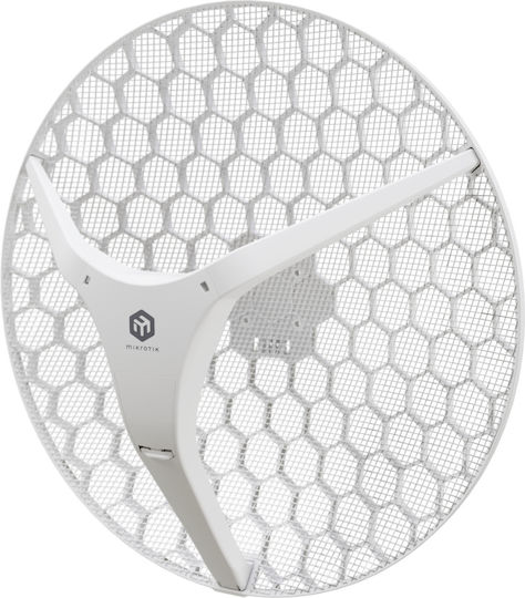 MikroTik Lhg Xl 5 Ax Εξωτερική Κεραία WiFi Παραβολική 24.5dBi με σύνδεση Ethernet