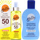 Malibu Clear Protective Spray SPF50 250ml + After Sun Balm 200ml