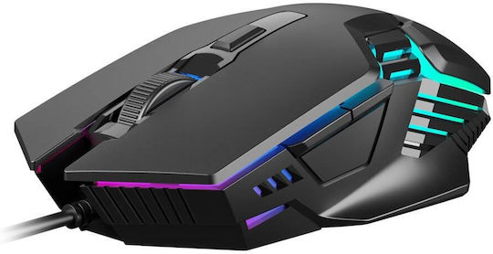 Gamdias AURA GS4 RGB Gaming Mouse 3600 DPI Black