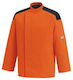 Egochef Coat Chef Orange with Long Sleeve