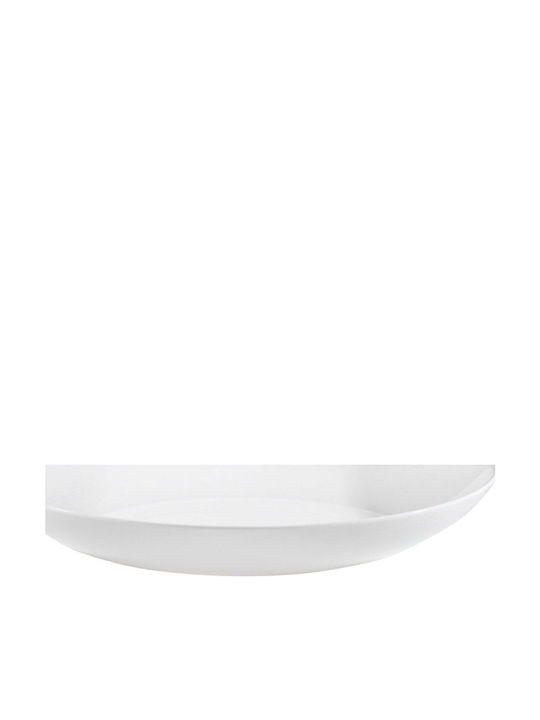 Deep Plate Bianco 23cm White