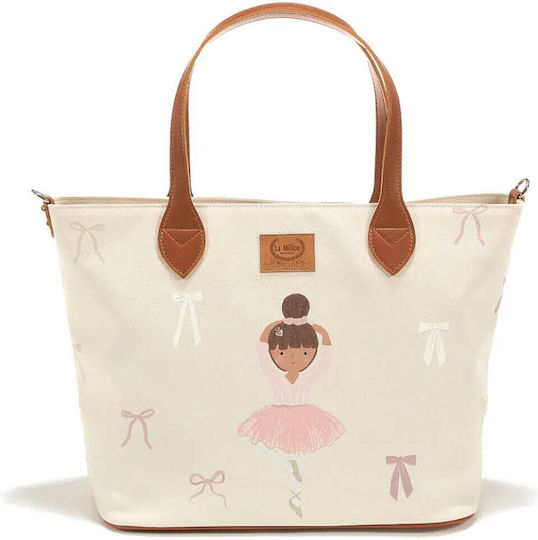 La Millou Tasche Kinderwagen Ecru
