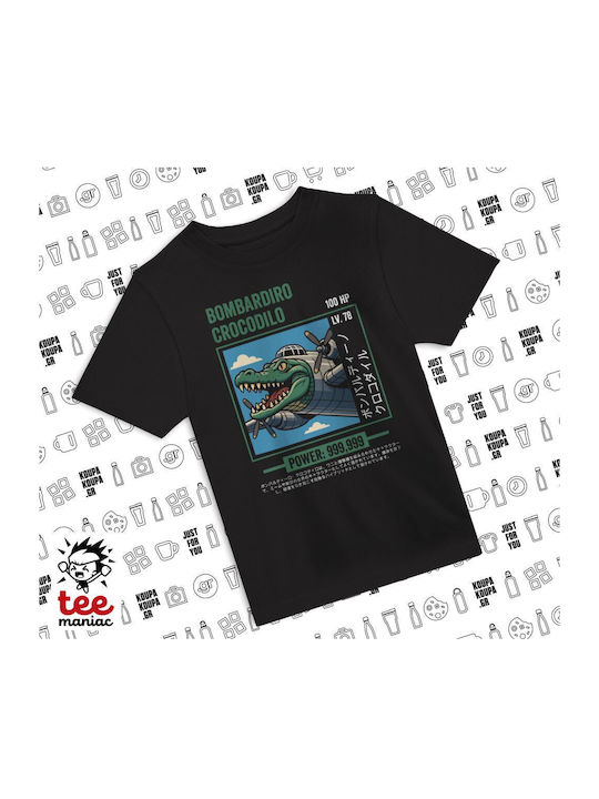 Koupakoupa Kinderoberteile T-Shirt Schwarz Bomb...