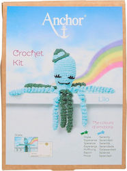 Set De Cusut Croșetat Octopus Baby Collection Ață Umplutură Instrucțiuni Croșetă Octo Lilo Ancoră Set De Cusut Croșetat Octopus Baby Collection Ață Umplutură Instrucțiuni Croșetă Octo Lilo Ancoră