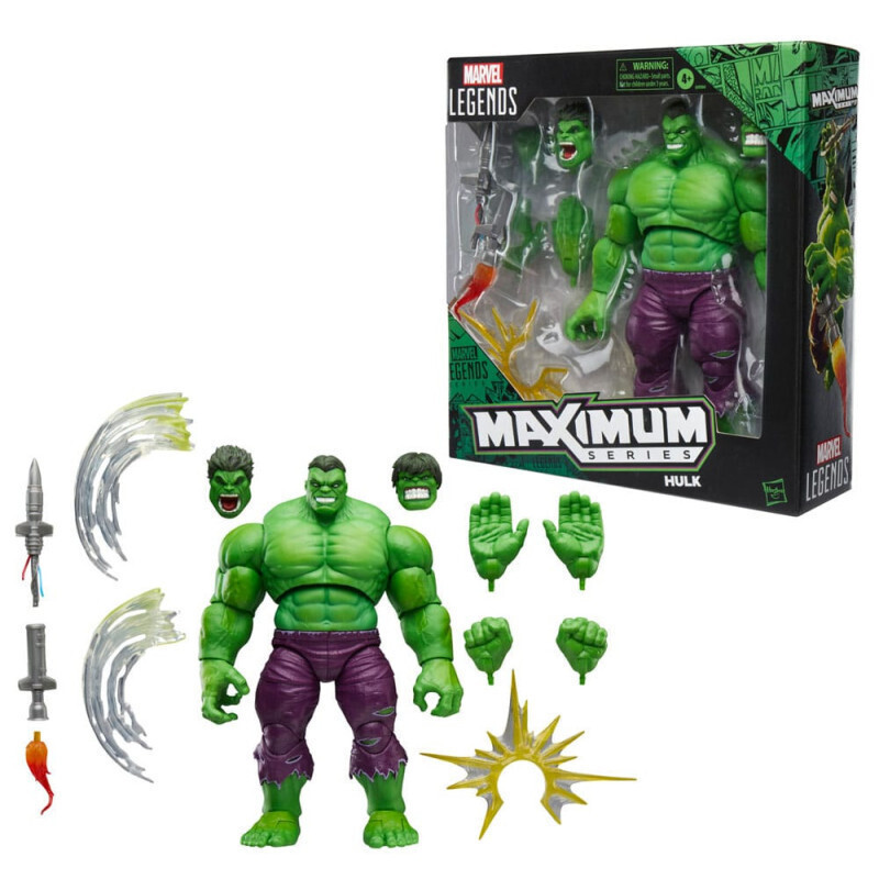 MARVEL、HULK Φigură de acțiune Legende Marvel Hulk Maximum Series 21cm cm
