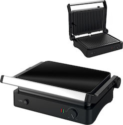 Life Jade Contact 2000W για 2 Τοστ Μαύρη Life Jade Contact 2000W για 2 Τοστ Μαύρη