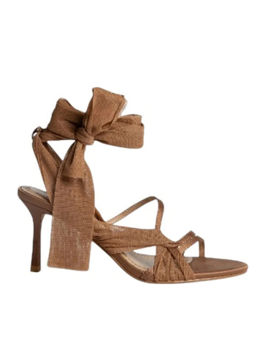 Corina Leder Sandalen Braun