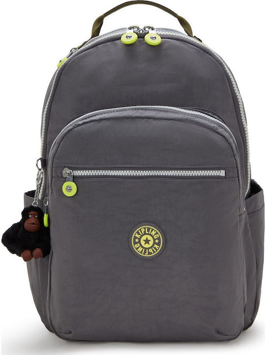 Kipling Seoul Чанта Раница за лаптоп 15" в Сив ...