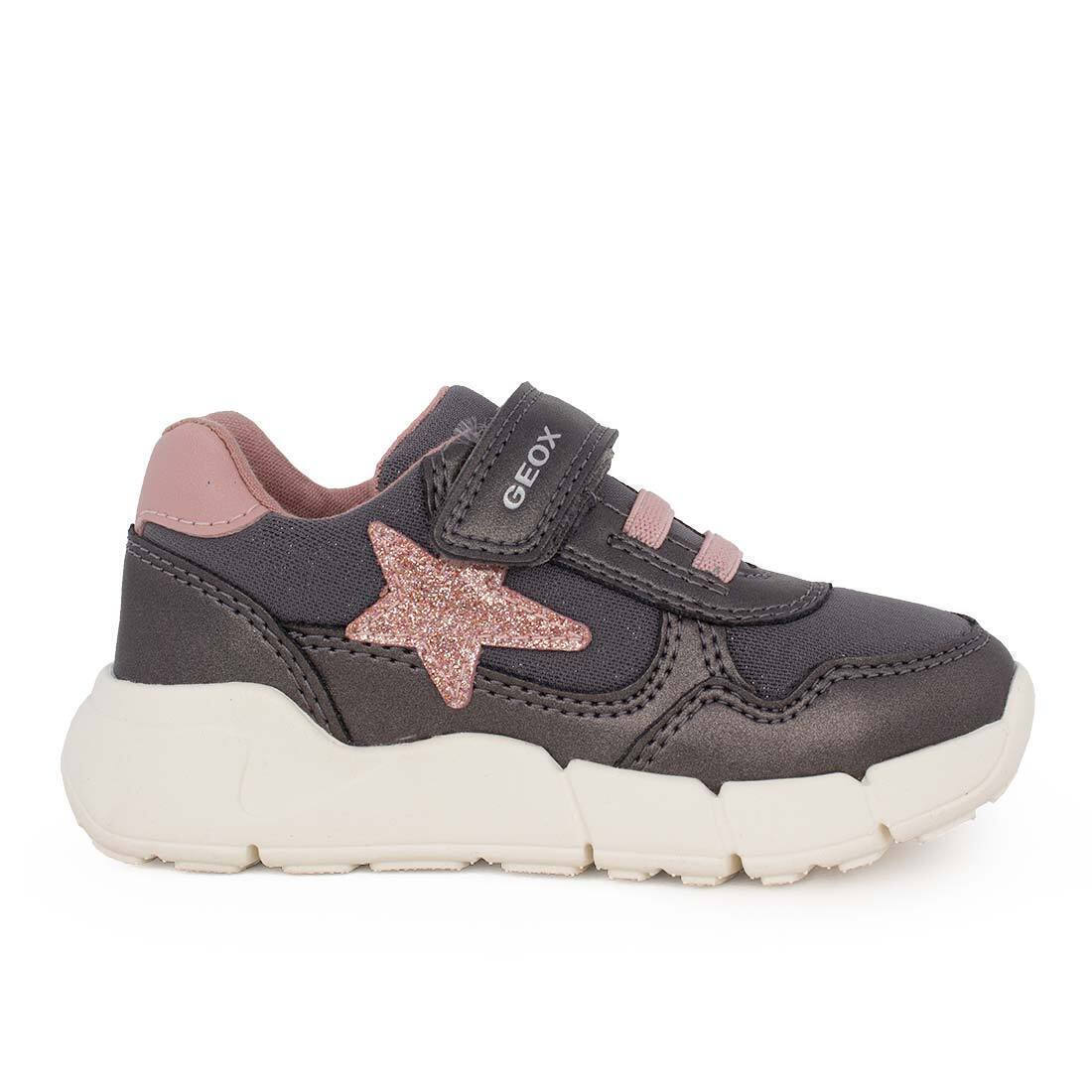 Geox B Flexyper Kids Sneakers Anatomic Gray B566NB0AJASC9F8W