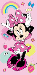 Disney Minnie Rainbow Bath Towel Beach Towel 70x140cm