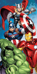 Avengers Power Детска Кърпа За Плаж 70x140см
