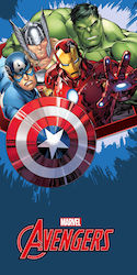 Avengers Син Детска Кърпа За Плаж 70x140см