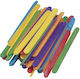 Set of 72 Colorful Wooden Craft Decoration Stic...